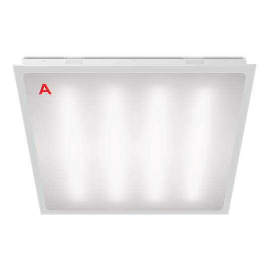 Светильник CLIP-IN ДВО04-041 с БАП EM1 36Вт 5000К IP54 Матовый 4100лм 600х600х50мм WOLTA PRO