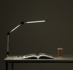 Светильник FRIENDME бестеневой настольный на струбцине светодиодный No.1 черный с двойным источником света. Яркость 1000 lum. 12W.