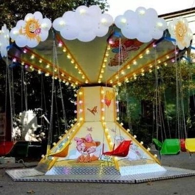 Цепочная Карусель Ветерок 4 грузоподъемность 50 кг/место