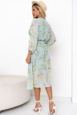 Платье Мила (мята/желтый) Р11-1207/4 Nikol