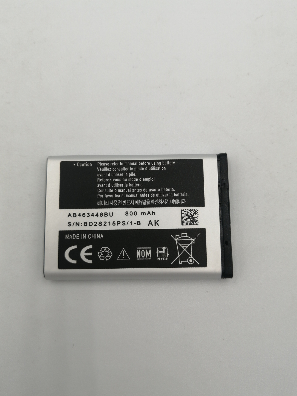 Аккумулятор для Samsung X200/C3010/E1232/E1070/E1080 AB463446BU