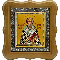 Иоанн постник святитель, патриарх Константинопольский. Икона на холсте.