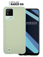 Чехол ROSCO для realme Narzo 50A оптом (арт. RM-NRZ50i-COLOURFUL-GREEN)