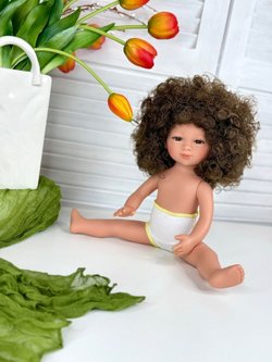 Кукла D Nenes виниловая 34см Celia без одежды (022334W)