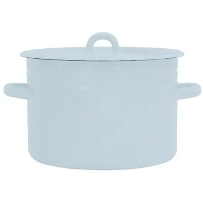 Кастрюля эмалированная 5,5л без рисунка 02/20-1617Н