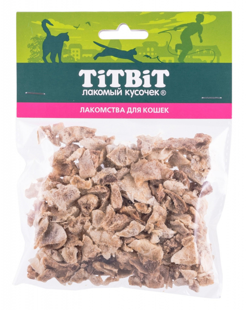 TitBit лакомство для кошек Легкое говяжье мягкая упаковка 8 гр.