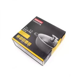 Сотейник с крышкой 5л Kitchen Star Diamante