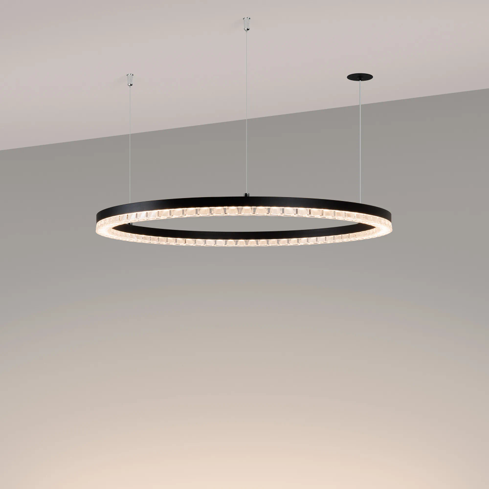 Светильник SP-DIAMOND-R650-36W Warm3000 (BK, 45 deg, 230V, TRIAC) (Arlight, IP20 Металл, 5 лет) 054473