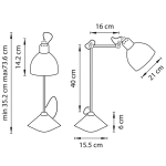 Офисная настольная лампа Lightstar LOFT 765916