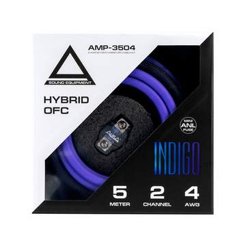 Комплект подкл. AURA AMP-3504 2*4GA