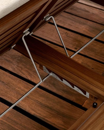 Шезлонг двойной Turqueta из дерева La Forma Испания