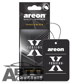 Ароматизатор сухой AREON  Х-ver   Vanilla Black/Ваниль Блэк 704-AXV-019-ЧЗБ