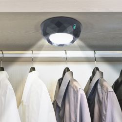 Светодиодный фонарь подсветка ЭРА Пушлайт SB-507 Луна с сенсорным выключателем и самоклеящейся поверхностью LM | Подсветка, пушлайты