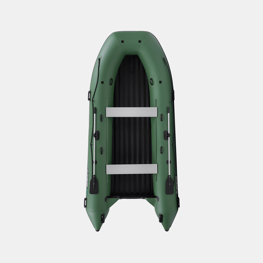 Надувная лодка GLADIATOR E420PRO зеленый