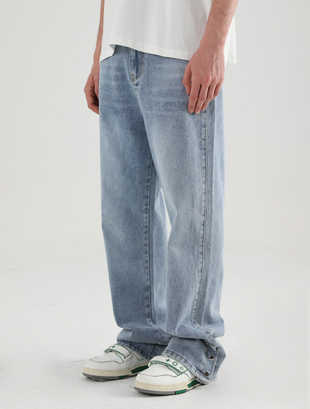 [FROM MOSCOW] Джинсы HARSHandCRUEL "Bottom Buttons" Straight fit Jeans
