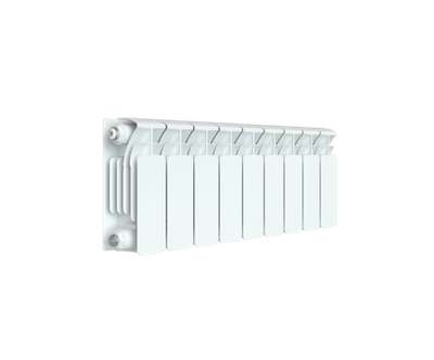 Радиатор биметаллический Rifar Base 200 9 секций боковое подключение