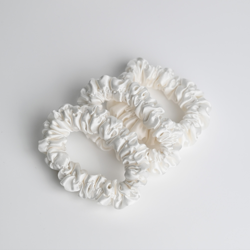 Набор резинок для волос "Medium" айвори