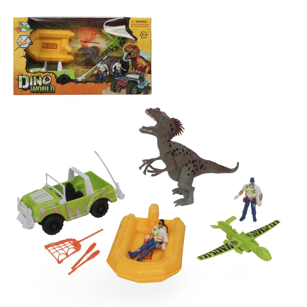 Игровой набор с Динозаврами, коробка 2121-48F