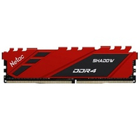 Модуль памяти DIMM DDR4 16Gb, 2666Mhz, Shadow Red (NTSDD4P26SP-16R)