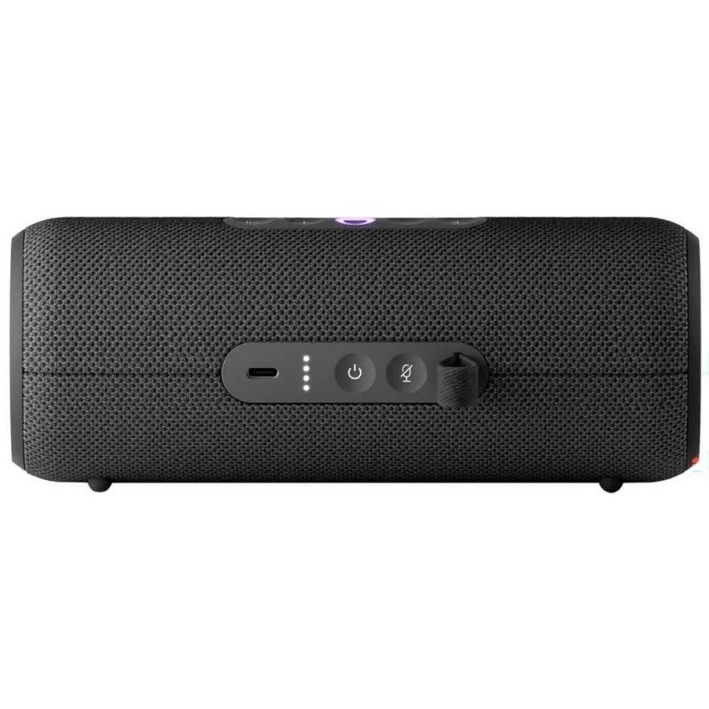 Умная колонка Yandex Стрит Алиса черный 30W 2.0 BT/Wi-Fi 10м 3300mAh (YNDX-00030BLK)