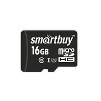 Карта памяти SmartBuy microSDHC Class 10 16GB