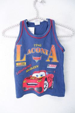 Майка с тачками на 4 года