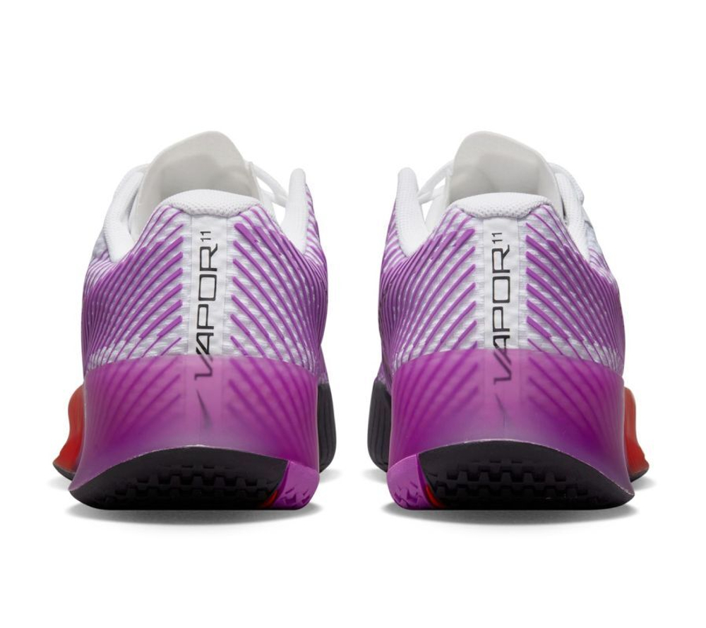 Мужские кроссовки теннисные Nike Zoom Vapor 11 - white/fuchsia dream/picante red/black
