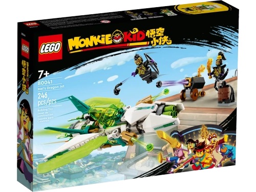 Конструктор LEGO Monkie Kid 80041 Реактивный самолет "Дракон" Мэй