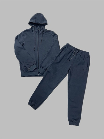 Костюм Nike начёс #T2-208 (серо-синий)