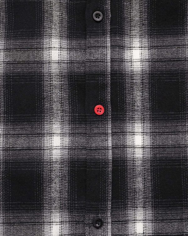 Рубашка Flanel Square Black - фото 9