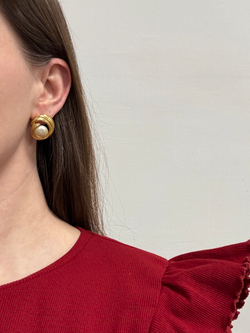 Серьги с «жемчугом»