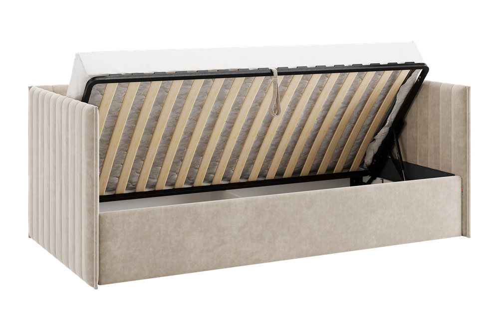 Кровать софа с подъемным механизмом Твикс 900*2000 (велюр) МФ Мебельсон, г. Ижевск