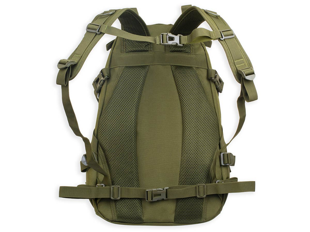 Рюкзак ShotTime городской Basic 25л, полиэстер 900D, MOLLE, олива, ST-BP-702 0-OD