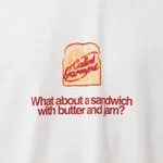 Футболка Called a Garment Toast молочная