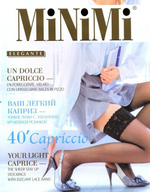 Чулки Сapriccio с кружевом на силиконовой ленте белые ,40 den , SM (40-42) (Цвет: белый)