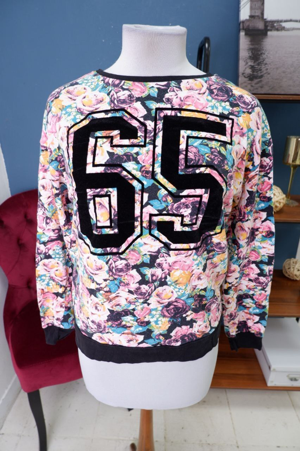 Джемпер Vero Moda с принтом 46 размер