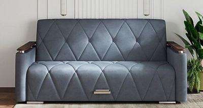 Прямой диван Челси, Серый