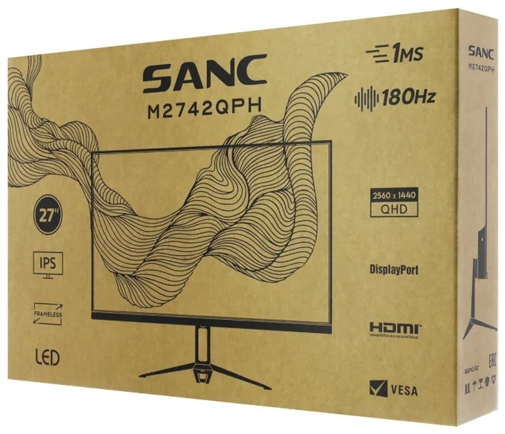 Монитор 27" Sanc M2742QPH черный