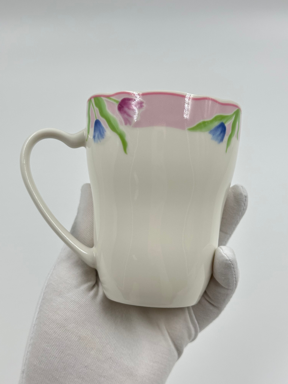 Кружка с розовой каймой Givenchy by Yamaka