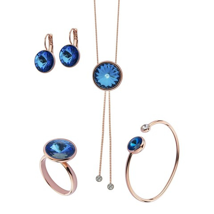 Серьги Fiore Luna Royal Blue Delite A1903.23 BL/RG