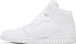 Air Jordan 1 Mid 'Triple White'