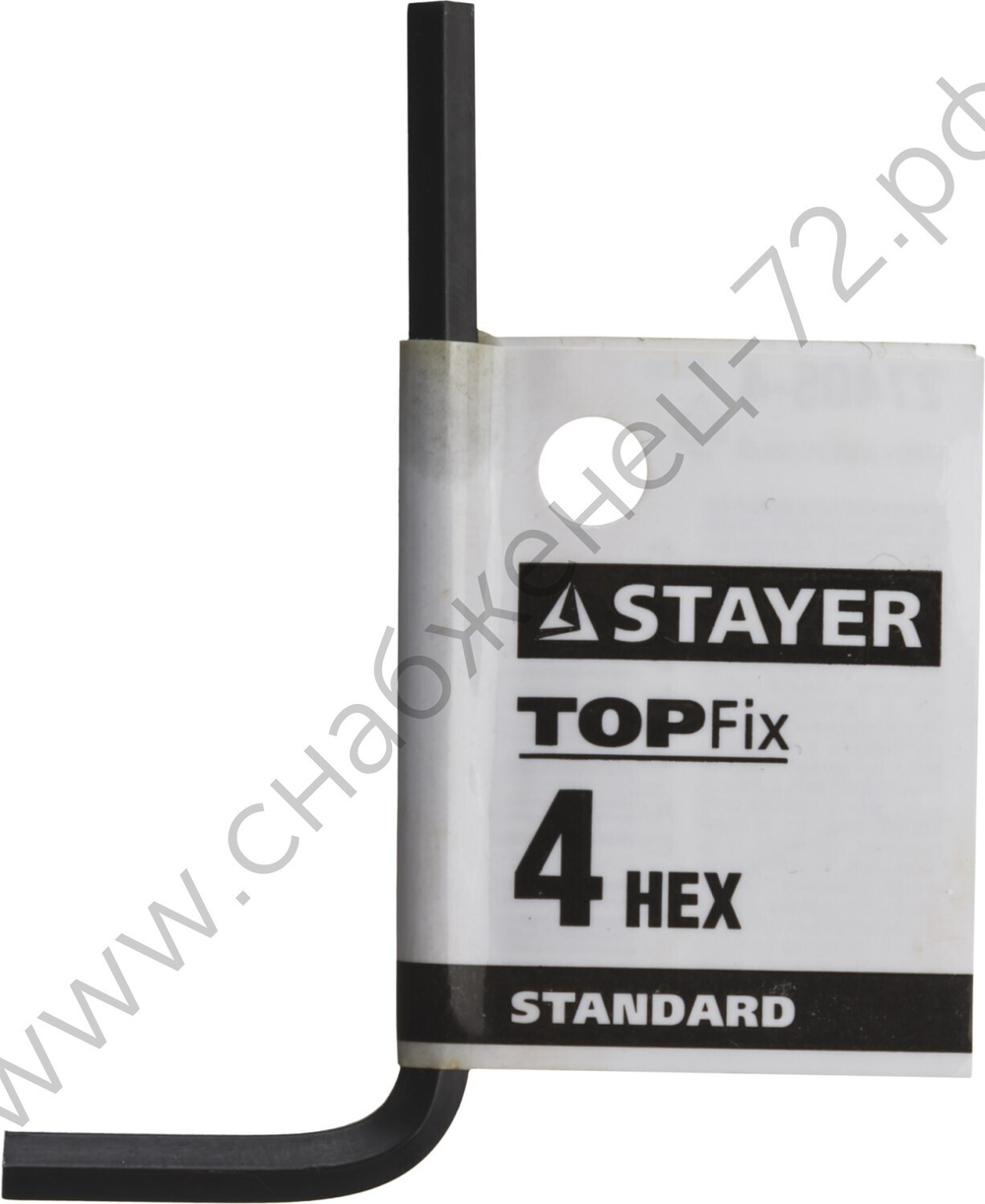 STAYER 4 мм, Имбусовый ключ (27405-4)