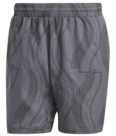 Мужские теннисные шорты Adidas Club Tennis Graphic Shorts - carbon/black