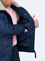 Куртка бомбер Corbona Зима синий