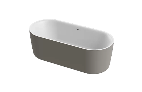 Ванна акриловая Cezares METAURO-INT-Central-180-80-60-G-W-MATT