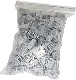 Клипса D16 для крепления гофрированной трубы 100 шт