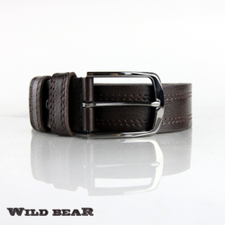 Ремень WILD BEAR RM-004f Brown Premium