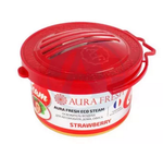 Аром-р AURA FRESH ECO  STEAM STRAWBERRY  Ароматизатор воздуха гранулы (кор. 24шт.)