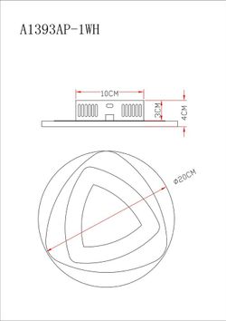 Потолочная люстра Arte Lamp