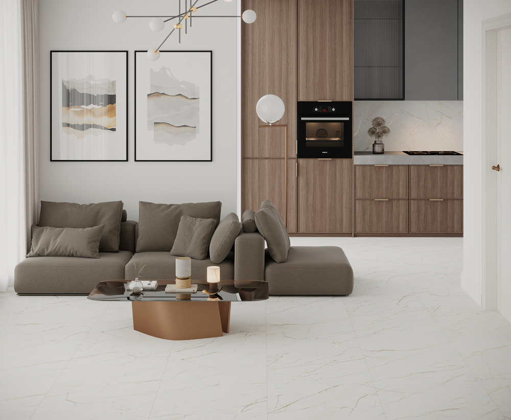 Laparet Europa Gold Белый Матовый Карвинг 60x120